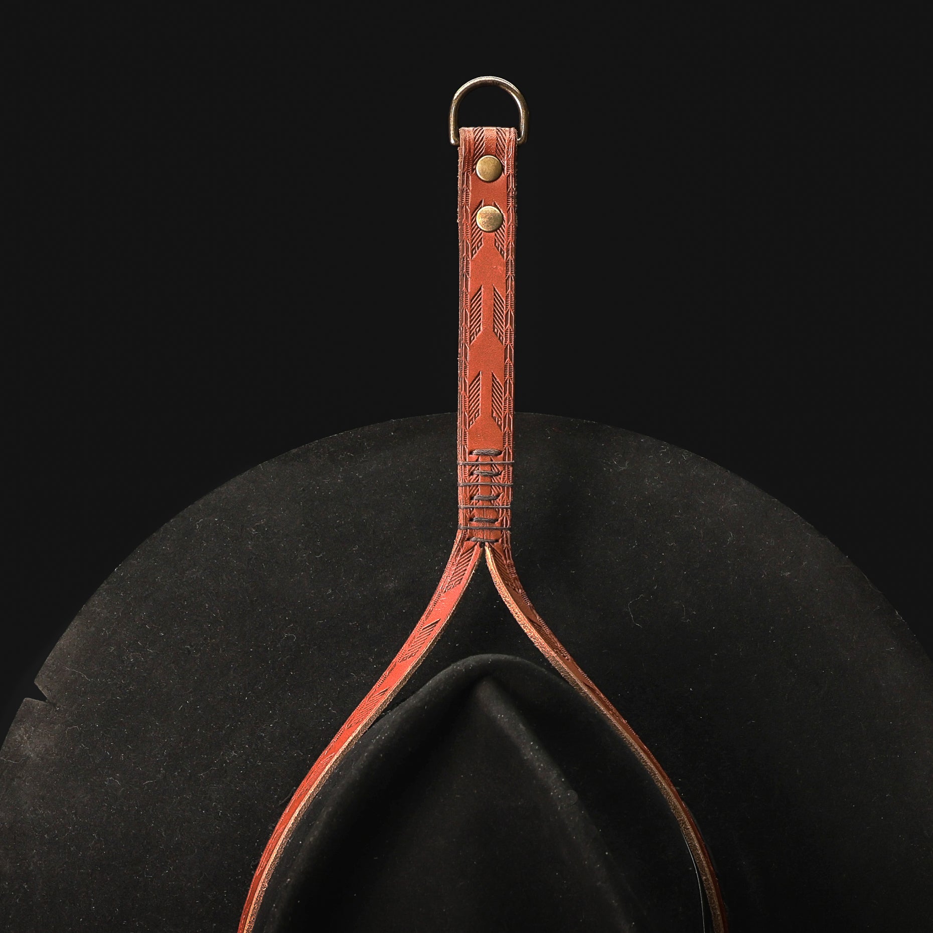 Saddle Up Hat Harness - Cognac