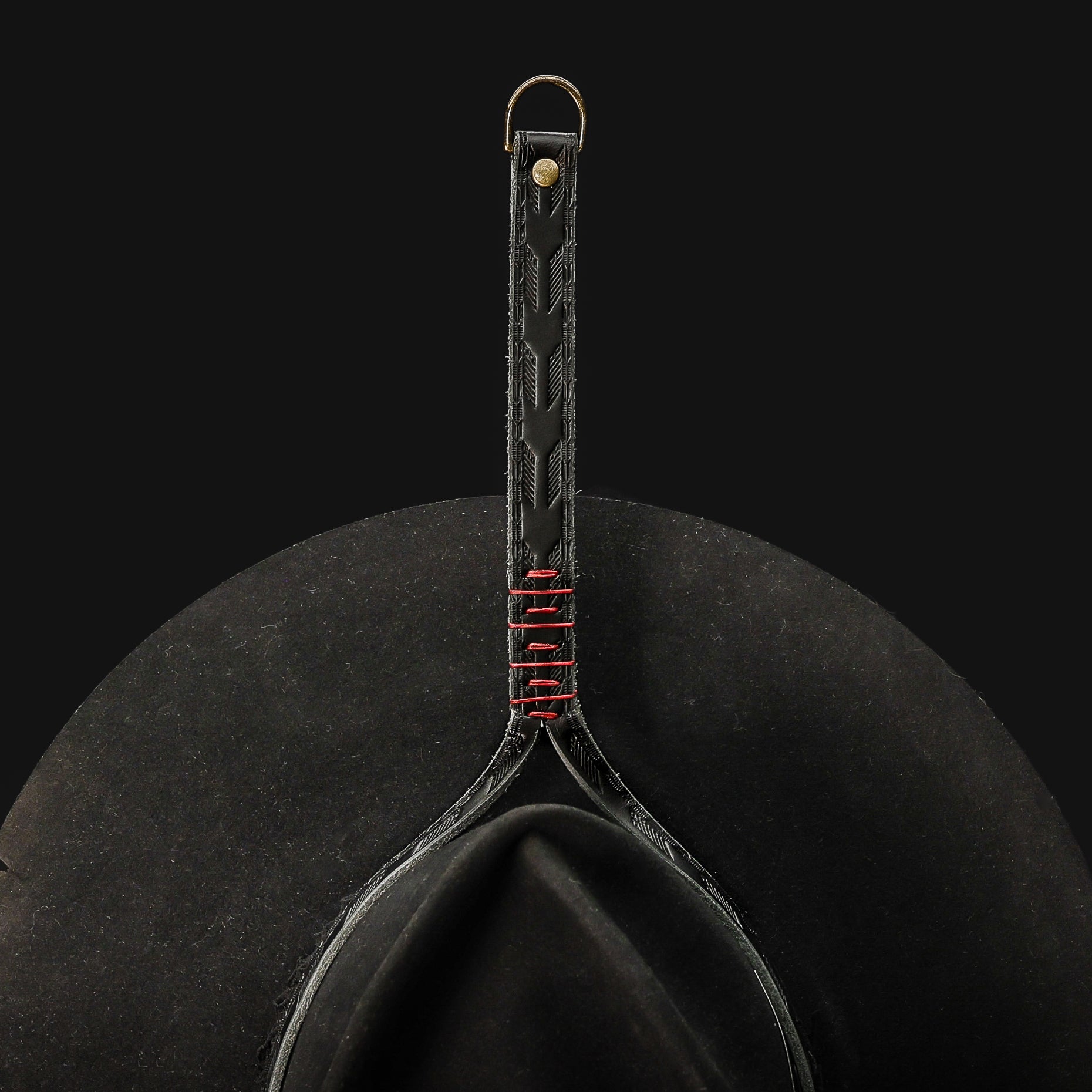 Saddle Up Hat Harness - Black