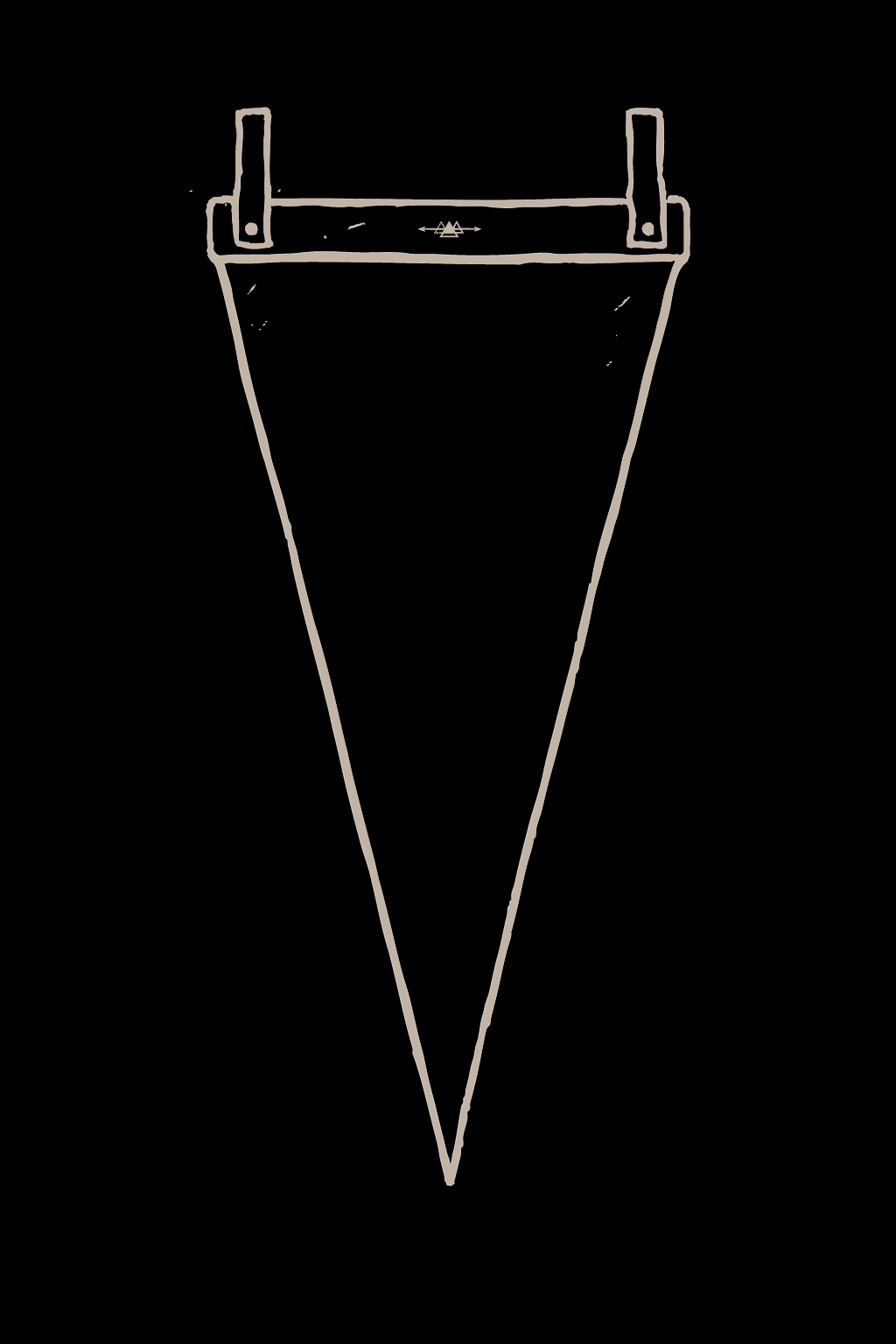 Custom Leather Pennant